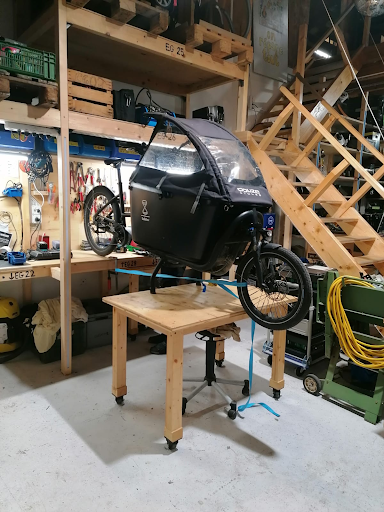 Réparation vélo cargo